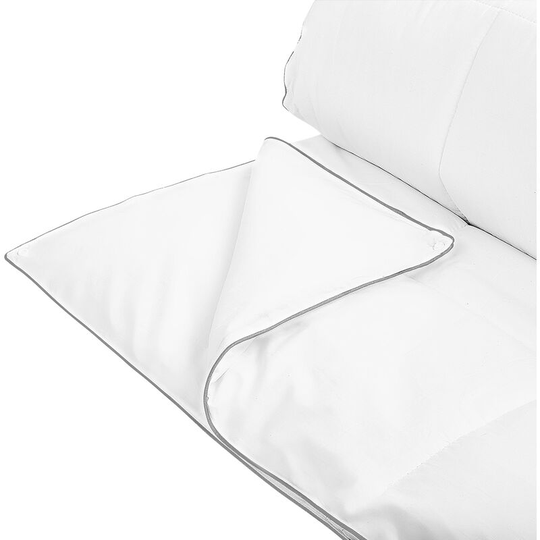 All-season Double Size Duvet 200 x 220 cm Japara Cotton White Nuptse - White