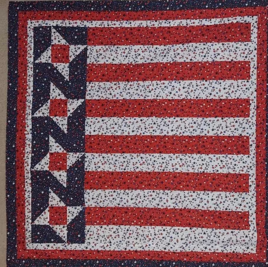 Patriotic Seasonal Wall Hanging
