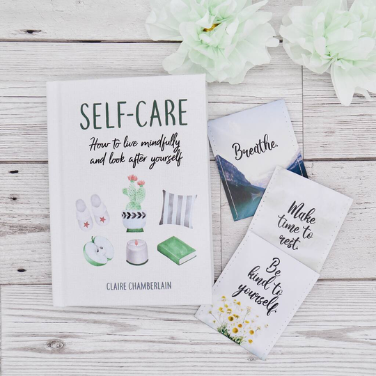 Self Care Tea And Book Gift Set