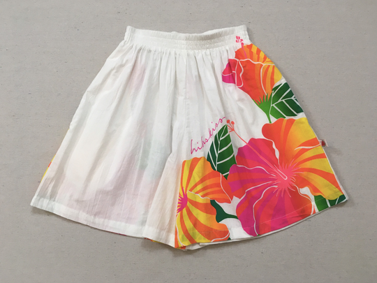 1980's, Cotton, High Waist, "Hibiskiss