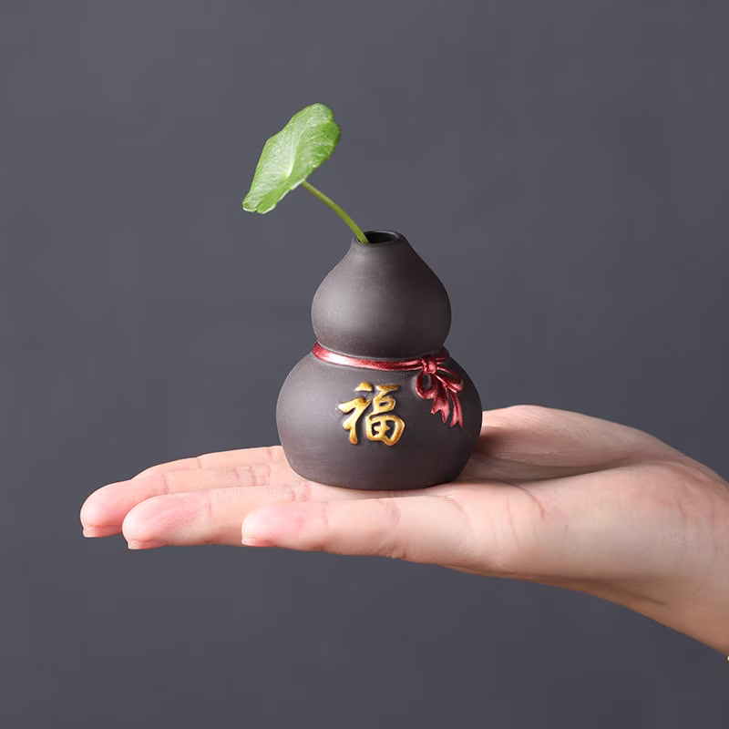 Chinese Flower Pot, Zen Planter, Tea Pet, Indoor Planter