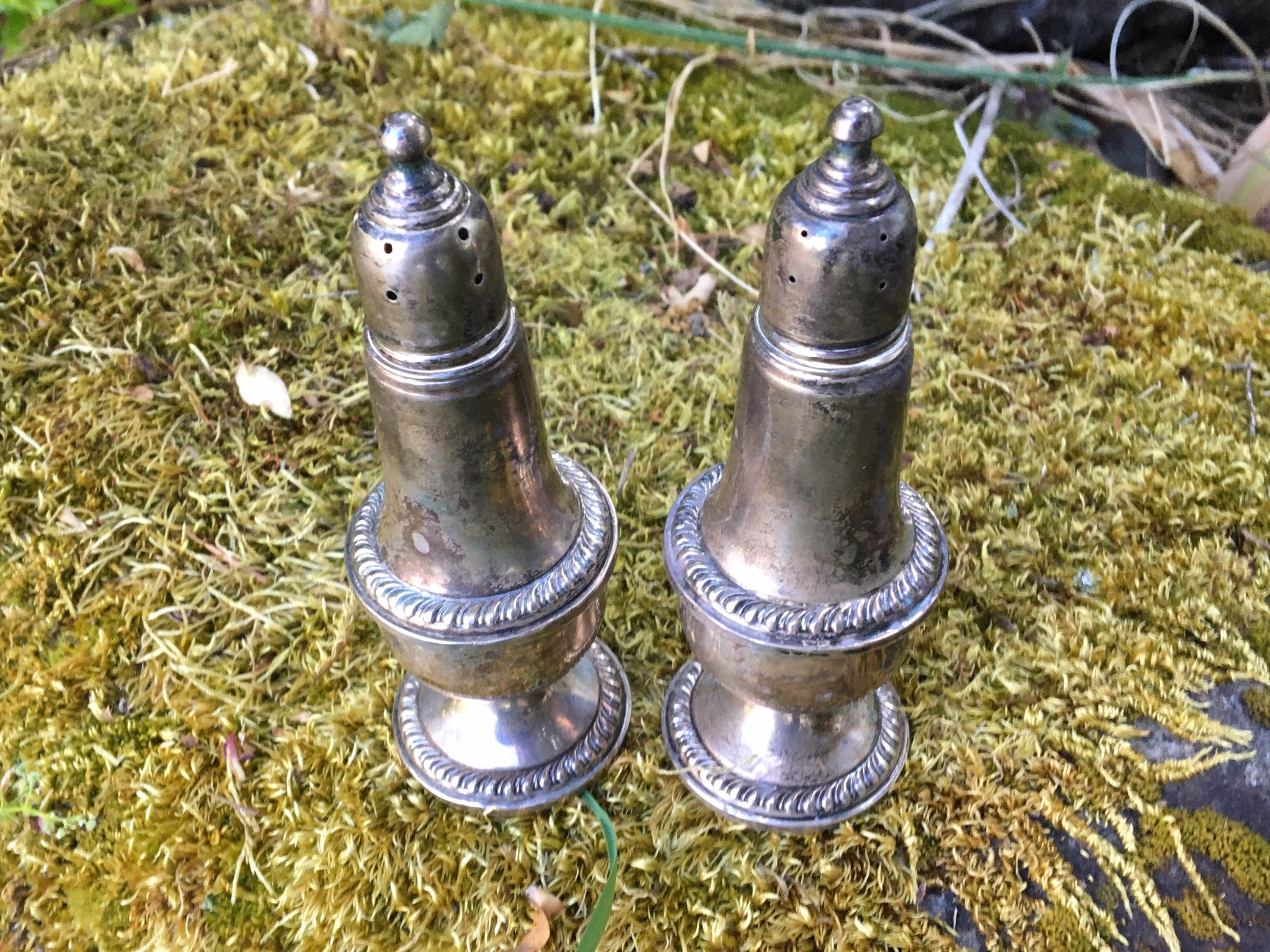 Vintage Empire Sterling Silver Weighted 5