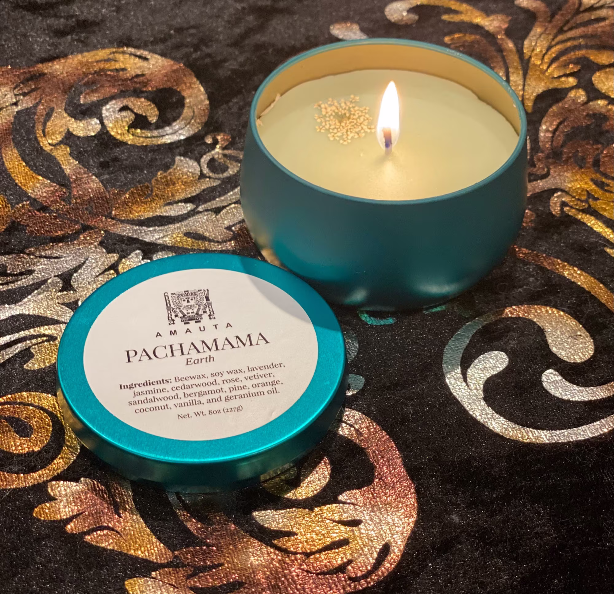 Pachamama | Earth Candle - Financial Security & Joy | 6Oz