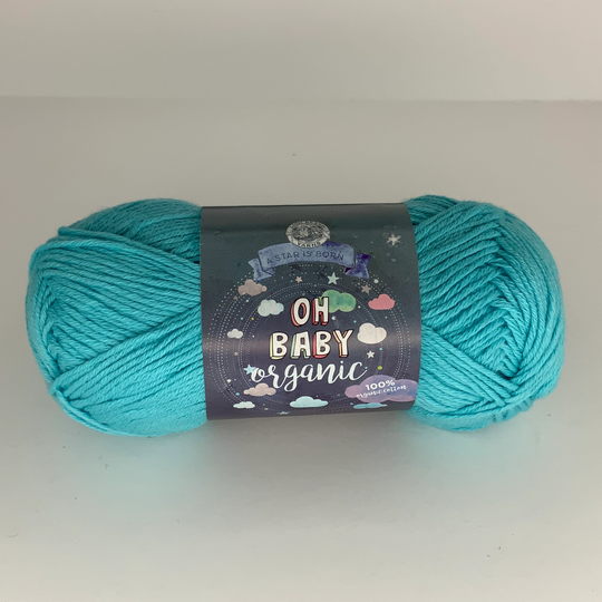 Turquoise Oh Baby Organic Yarn