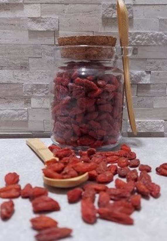 Dried Goji Berries - All Natural Organic Nutritious Fruit Snacks Trail Treats Natures Super Food