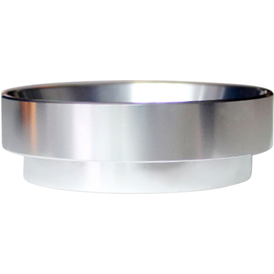 Espresso Dosing Funnel 51mm Stainless Steel Coffee Dosing Ring Magnetic Portafilter Dosing Ring Replacement Coffee Powder Funnel (Silver)