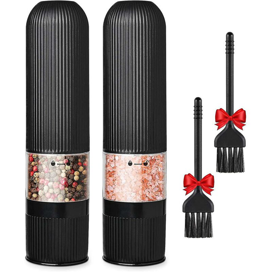 Salt And Pepper Mill, Manual Spice Mill 304 Stainless Steel Pepper Mill Salt Mill