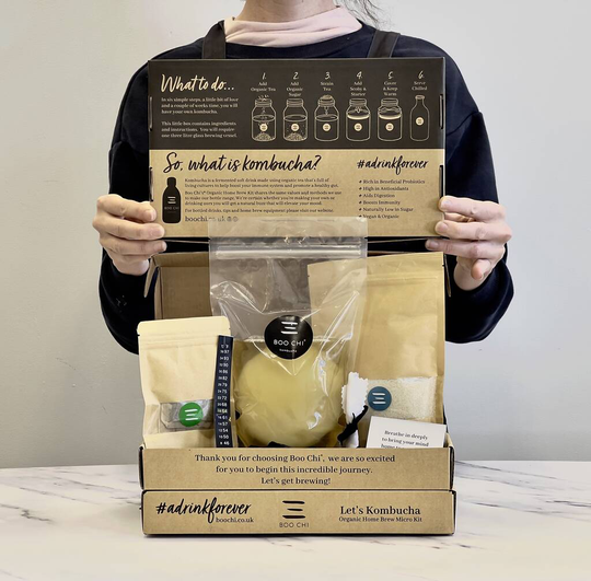 Letterbox Three Litre Organic Kombucha Making Kit