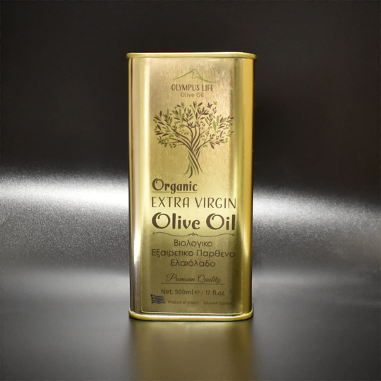 Greek Extra Virgin Olive Oil Organic 500Ml Premium Quality Organic