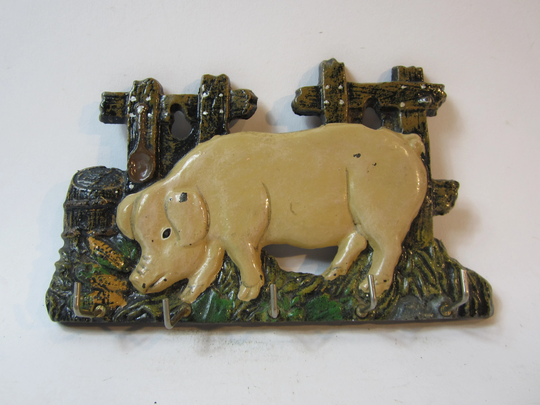 A Lovely Vintage Cast-Iron Wall-Mountable