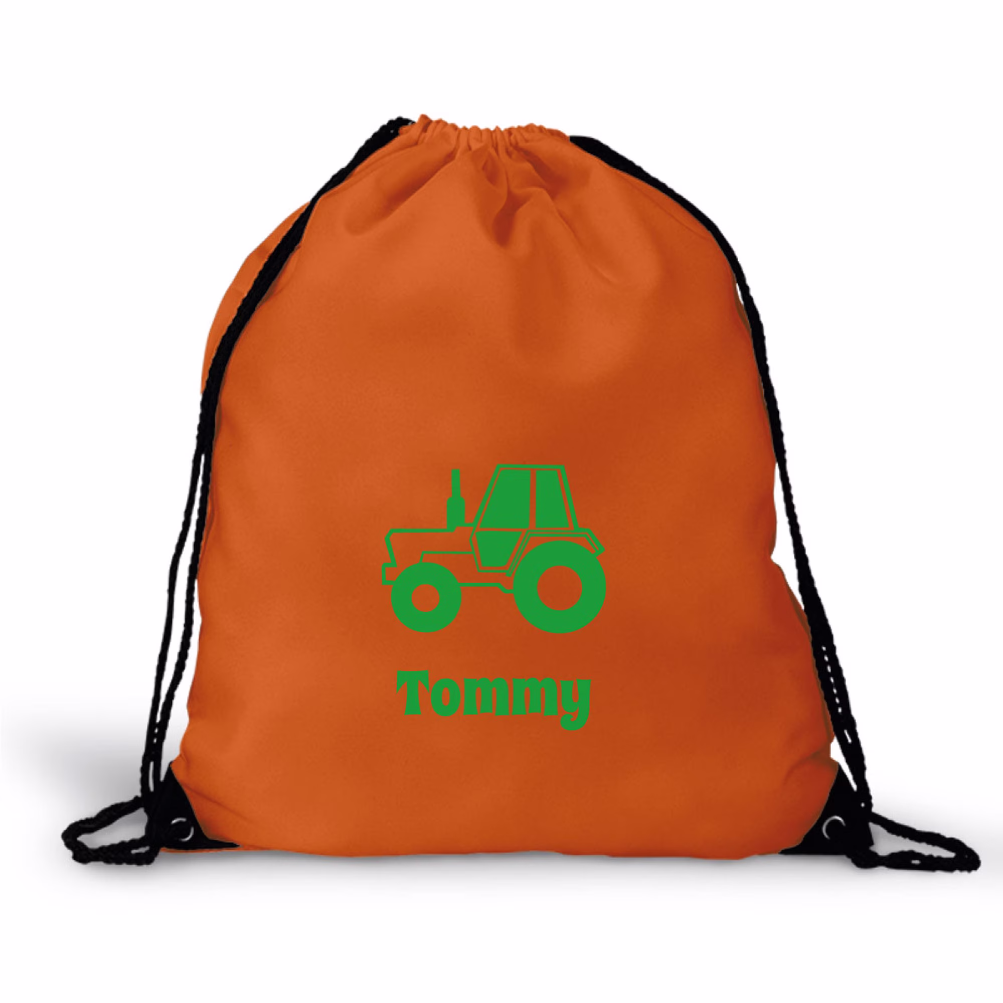 Personalised Tractor Gym Bag, Pe Bag, For School - Choose Colour, Add Name