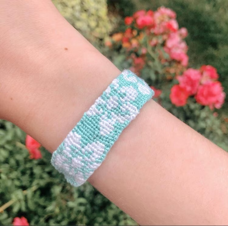 Custom Hibiscus Friendship Bracelet Vsco Summer Aesthetic Preppy