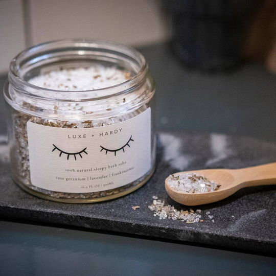 Sleepy Rose And Lavender Bath Salts