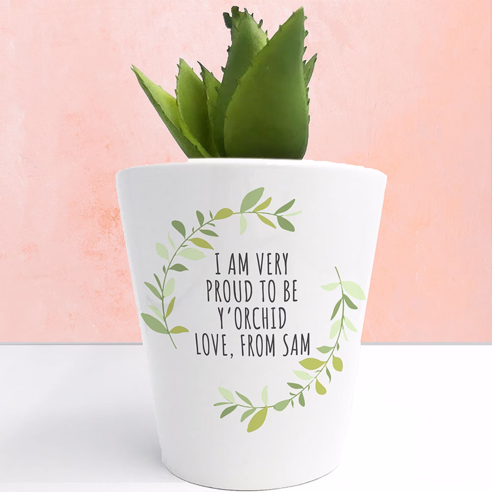 Love Mum Personalised Plant Pot