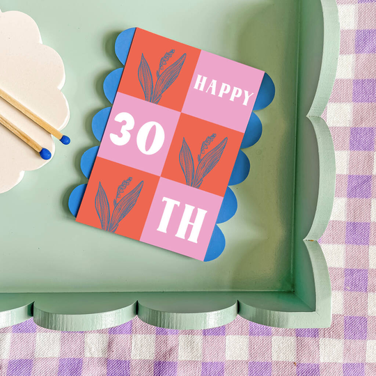 30th Birthday Birth Flower Seeds