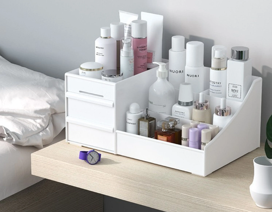 Desktop Storage Box Stationery Organizer Box Office Supplie Storage Household Organizer Cosmetic Toiletry Ev499