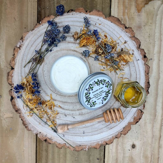 Organic Beeswax, Lavender And Sweet Orange Body Cream
