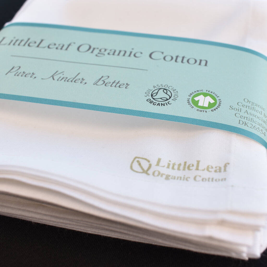 Organic Cotton Handkerchiefs, Family Pack Of Nine