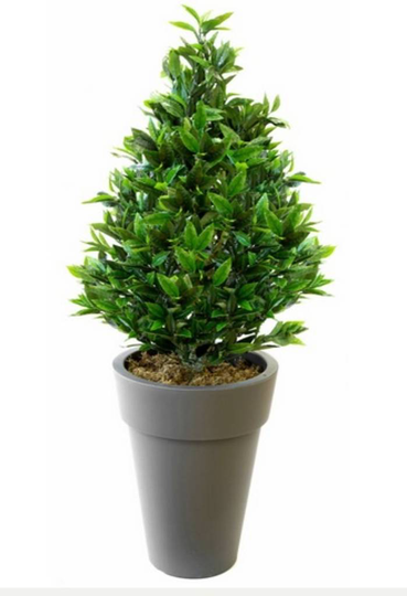 Artificial Bay Cone Topiary Tree