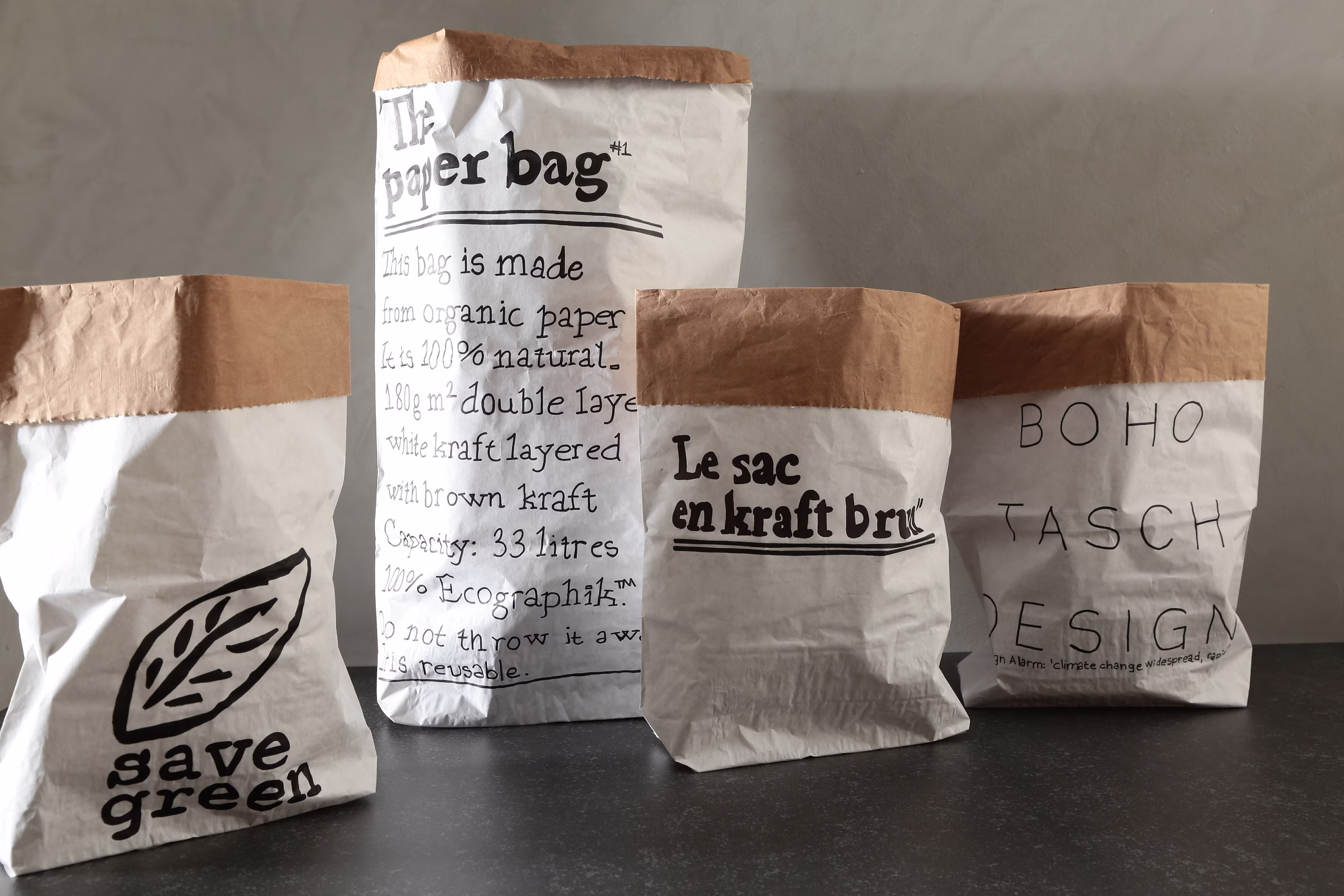 Storage & Organizer Basket, Paper French Kraft Pottery, Nordic Paper Toy Storage, Le Sac En Paper, Bags, Gift Bag, Pot