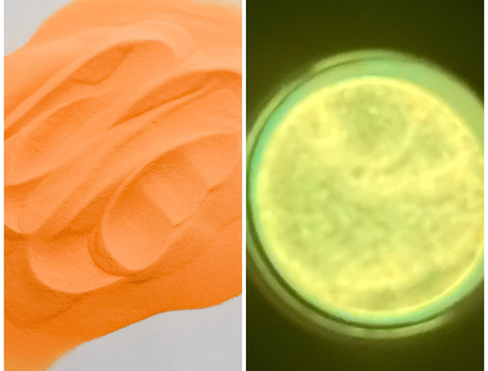 Light Orange Glow in The Dark #104 Mica Powder 5 Gram Jar Soap Making Epoxy Crafts Slime Tumblers Ships From Usa