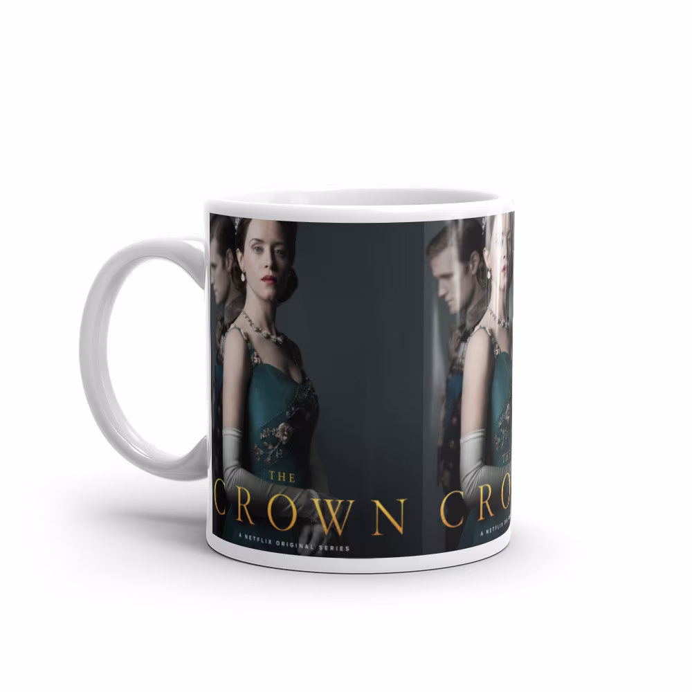 The Crown Season 1 & 2 - White Glossy Mug