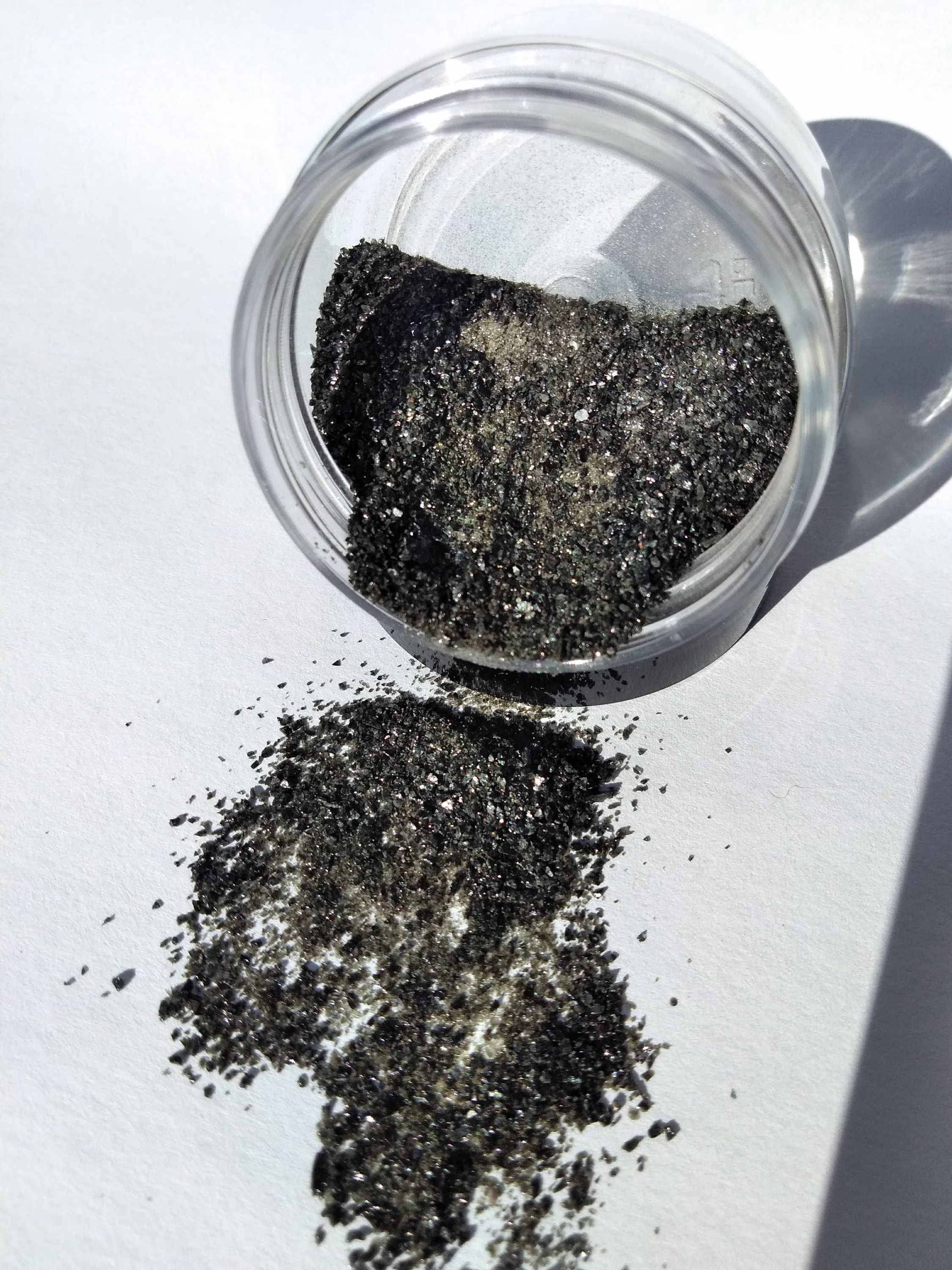 Green Obsidian Powder 1Oz Inlay Made Easy - Dark Crushed
