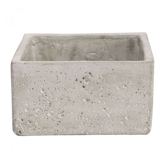 Square Cement Flower Pot 9cm Concrete Indoor Planter
