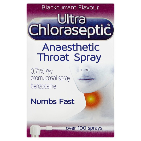 Ultra Chloraseptic Blackcurrant Throat Spray 15Ml