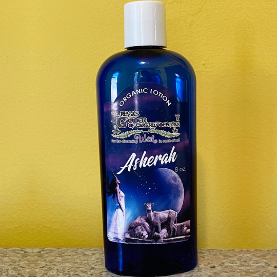 Asherah Goddess Organic Vegan Lotion, Ritual Bath Kit, Metaphysical Supplies, Canaanite Oil Wiccan
