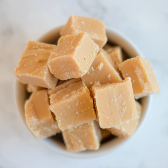 Handmade Salted Caramel Fudge in A Sharing Box Tablet Style