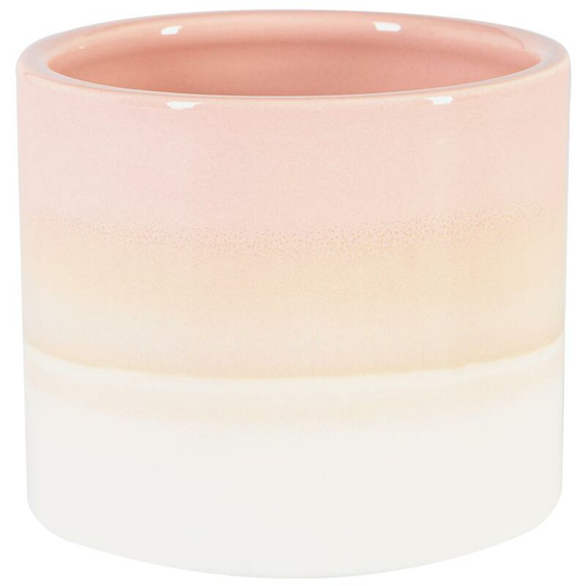 Nicola Spring - Reactive Glaze Plant Pot - 9cm - Pink