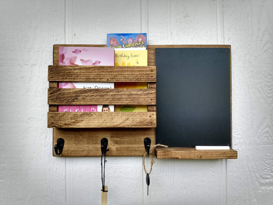 Chalkboard Mail Organizer