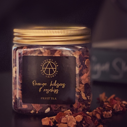 Alchemy Tea Orange, Hibiscus And Rosehips With Infuser