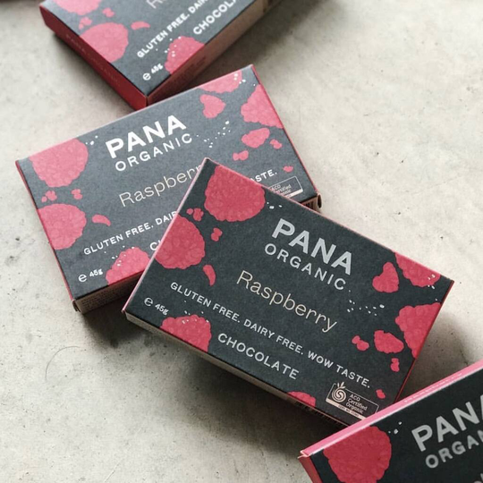 Pana Organic Dark Raspberry X Three Bars