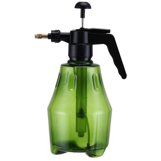 1.5L Spray Bottle Square Pressure Watering Can Outdoor Indoor Plant Mister Handheld Spray Bottles for Garden Plants Cleaning Solutions Green