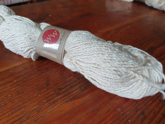 Charkha Spun Organic Cotton Yarn | Ne 6/2