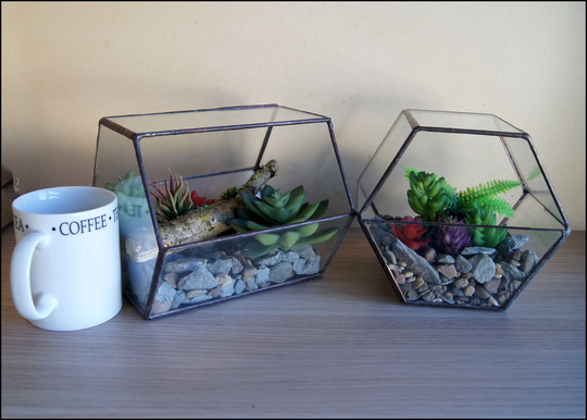 Two Different Size Windowsill Planters