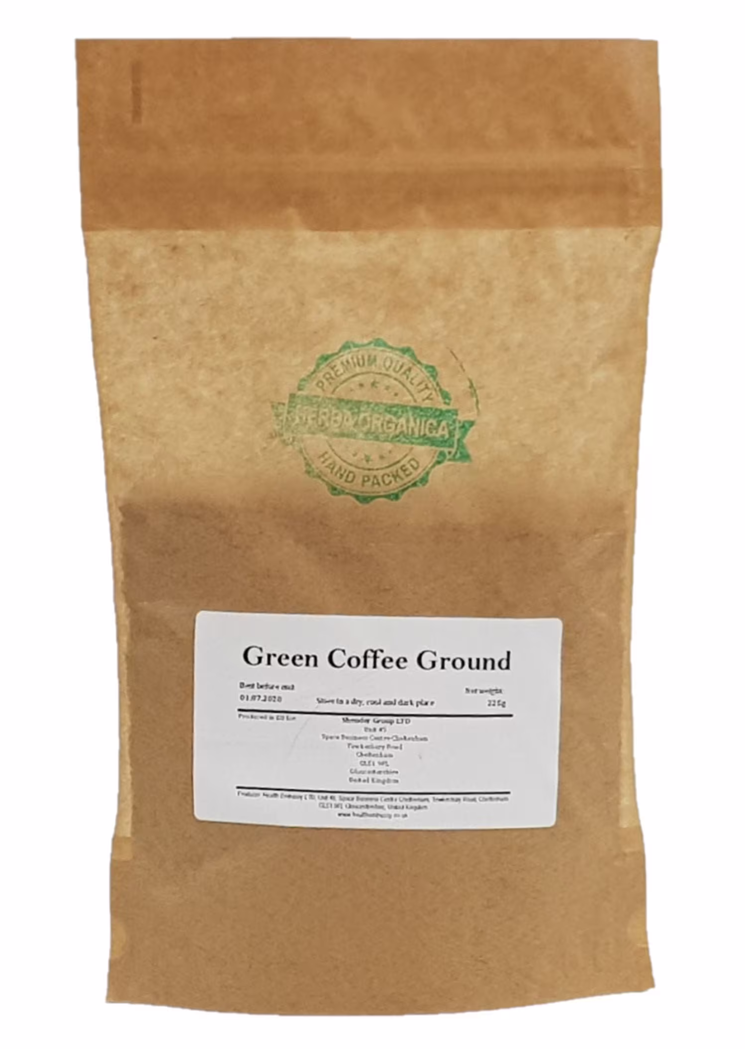 Green Coffee Ground # Herba Organica