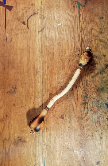 Maple Rattle "Dumb Bell Style