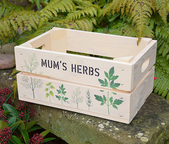 Mum's Herbs Gift Crate
