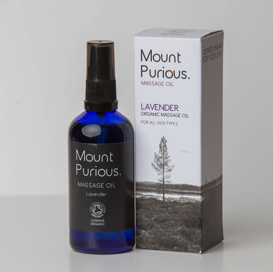100% Organic Lavender Massage And Bath Oil