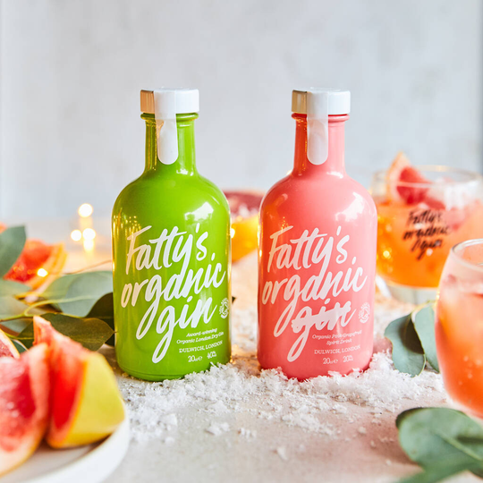 Organic London Dry Gin And Pink Grapefruit Gift Set