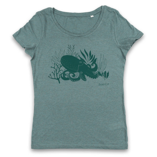 Organic Womens Octopus T Shirt