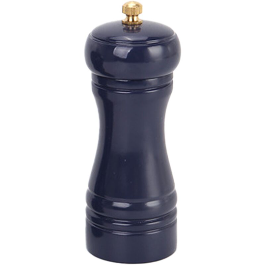 Fvbjd - Wooden Salt Pepper Grinder Mill Manual Shakers Refillable with Adjustable Coarseness Ceramic Rotor blue