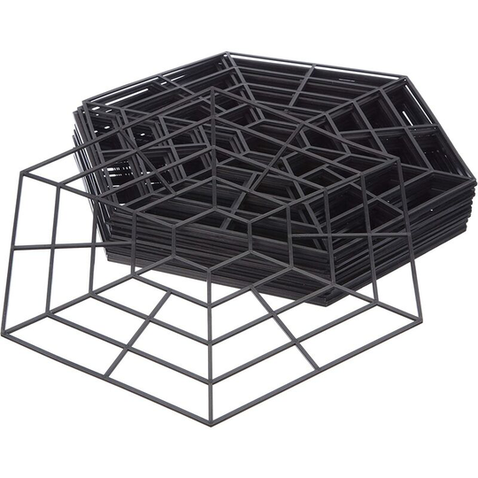 20 Pack Plastic Pond Guard Net Protector. Floating Heron Deterrent Complete with 60 Garden Plant Ties,BR-Vie