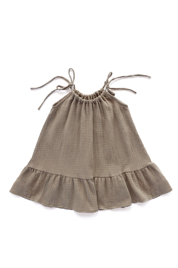 Girl Dress Muslin Summer Organic Muslin Birthday Baby Kids Organic Clothing