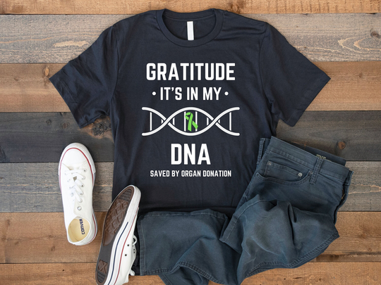 Organ Donation Awareness T-Shirt, Transplant Gift, Liver, Heart, Lung, Kidney, Gift T-Shirt For Him Or Her