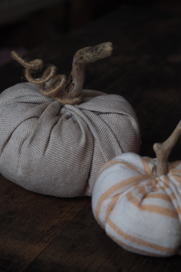 Fabric Pumpkin - Seasonal Decorative Autumnal