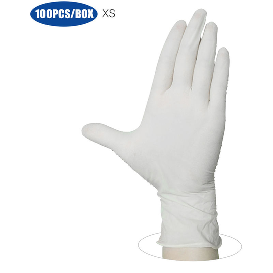 100PCS/Box Disposable pvc Gloves Powder Free Gloves, Size xs